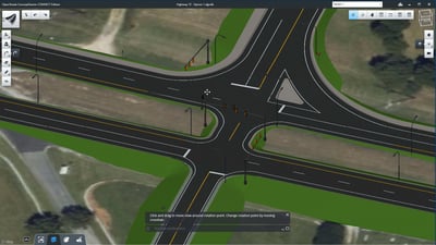 Conceptstation OpenRoads Intersection 1