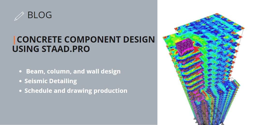 Concrete Component Design Using STAAD.Pro