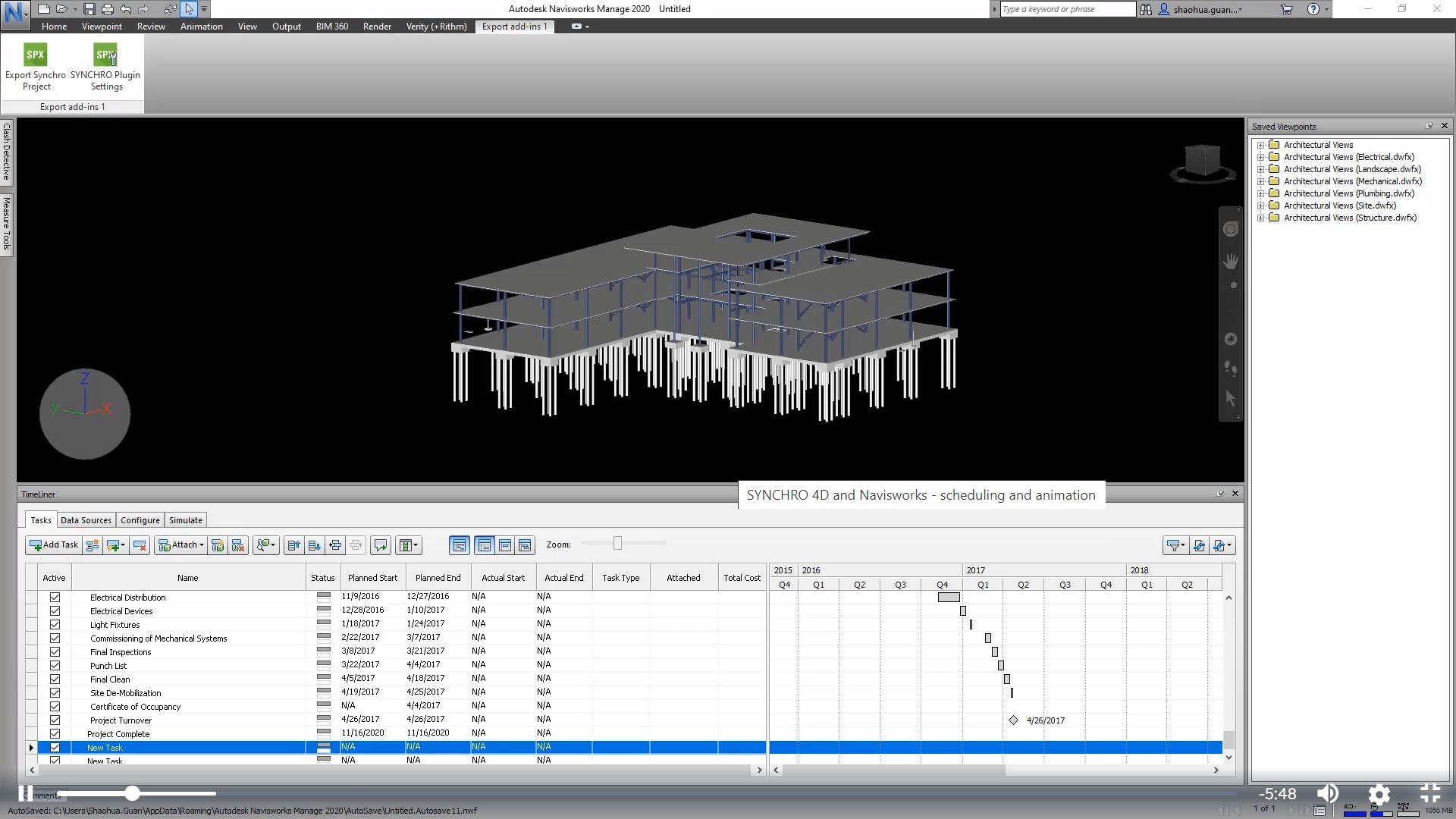 Webinar | Improve Navisworks Workflow with SYNCHRO 4D