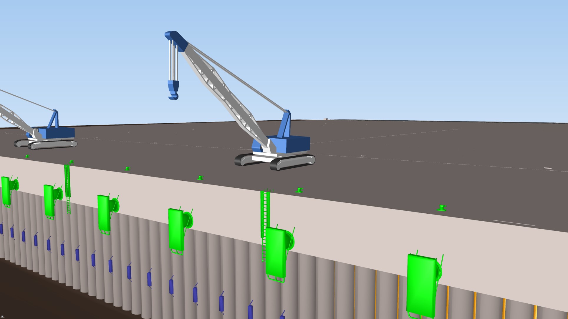 Work Space Simulation using Synchro 4D-2