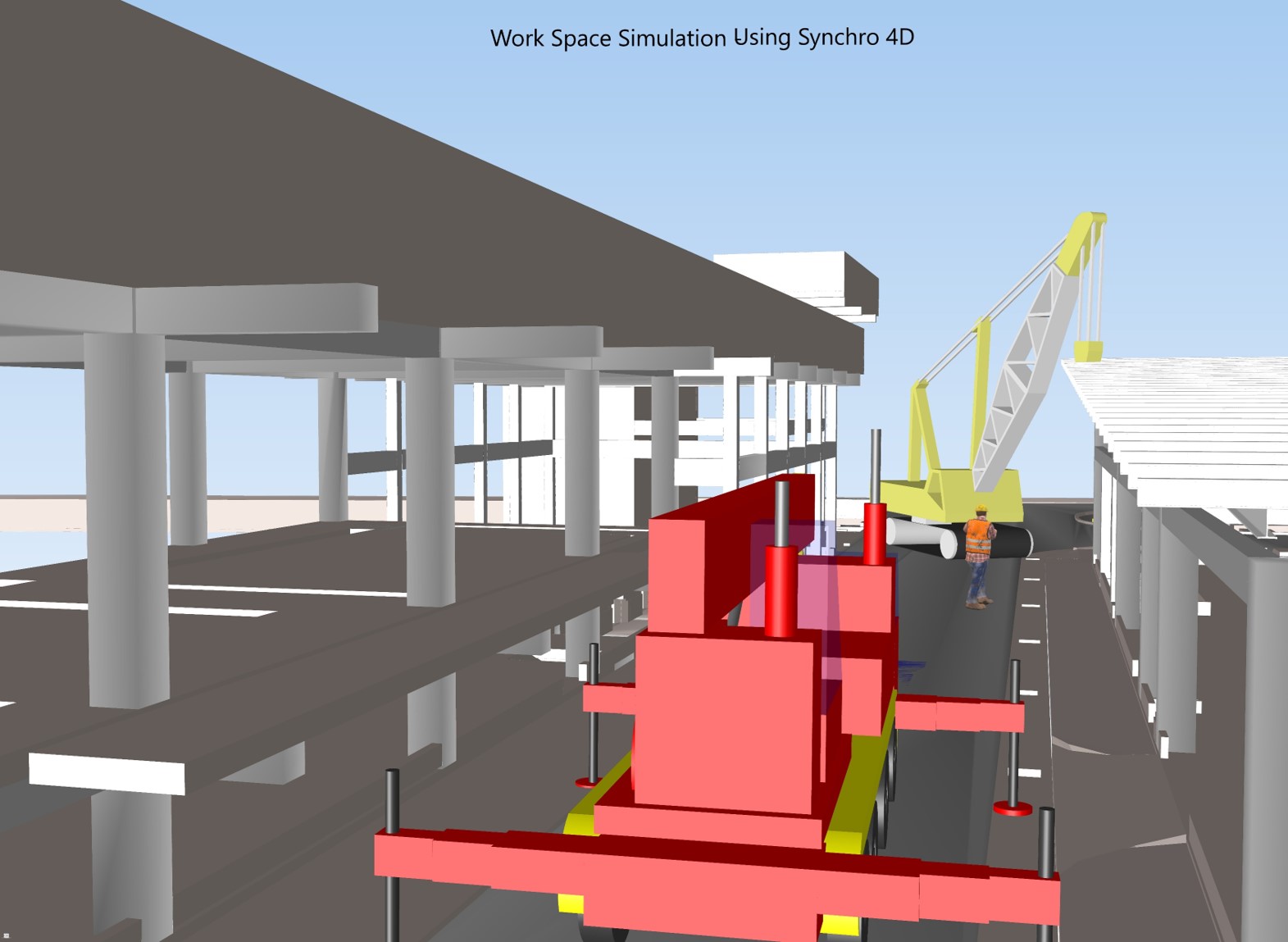 Work Space Simulation using Synchro 4D